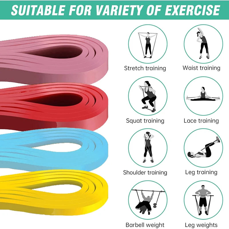 1pc Yoga Resistance Band With Different Levels, Elastic Fitness Stretching Band, For Hip Lifting, Deep Squatting, Body Shaping