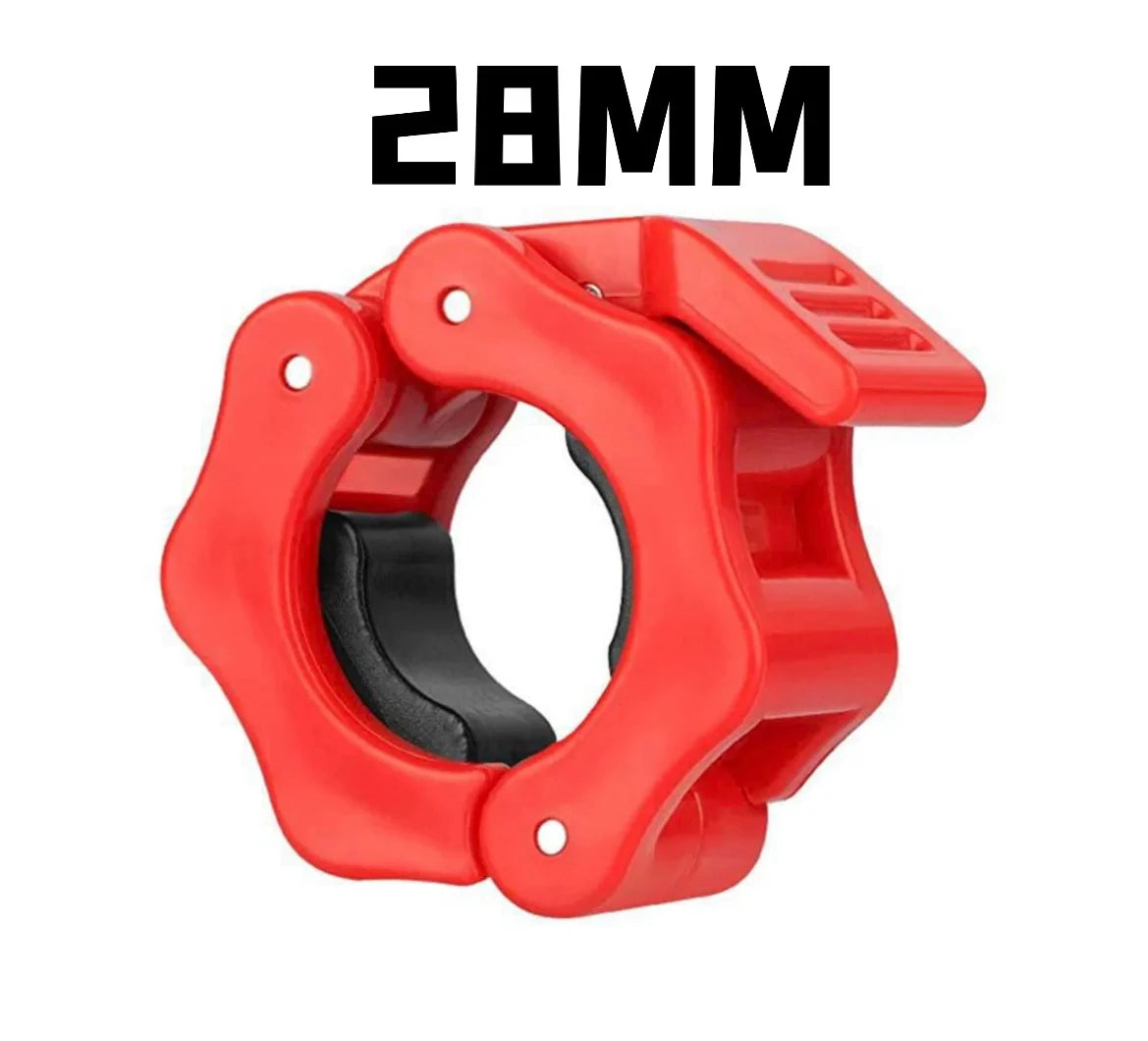 28mm 30mm 25mm Barbell Collar Lock Dumbell Clips Clamp Weight lifting Bar Gym Dumbbell Lock Clamp Spring Clips Weight Lifting