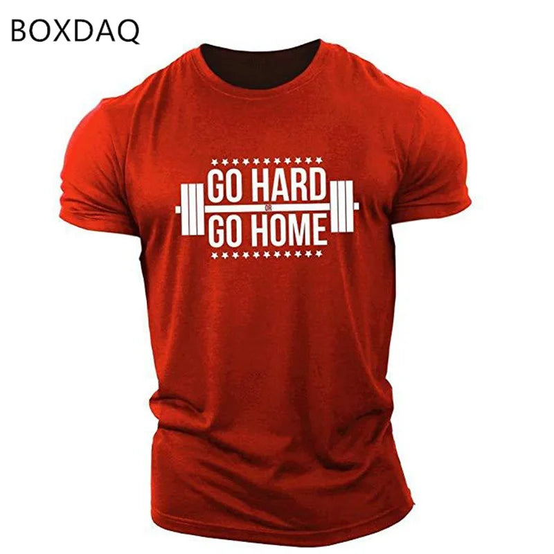 Gym Weightlifting Fitness Men's T-Shirts Short Sleeve Muscle Sporty Workout Casual Tops 6XL Plus Size O-Neck 3D Print Male Tee